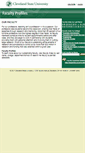 Mobile Screenshot of facultyprofile.csuohio.edu