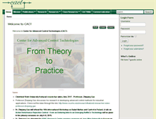 Tablet Screenshot of cact.csuohio.edu